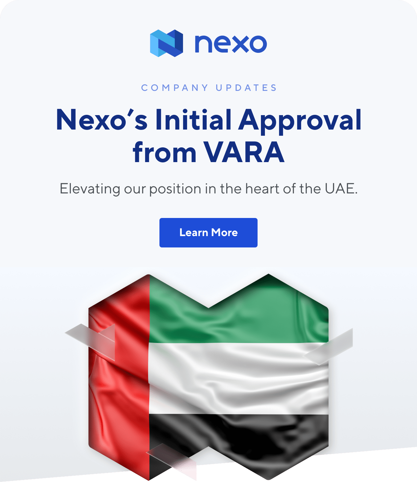 Pioneering Progress: Nexo's Initial Approval from VARA