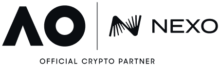 Australia Open and Nexo logo