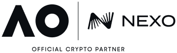 Australia Open and Nexo logo
