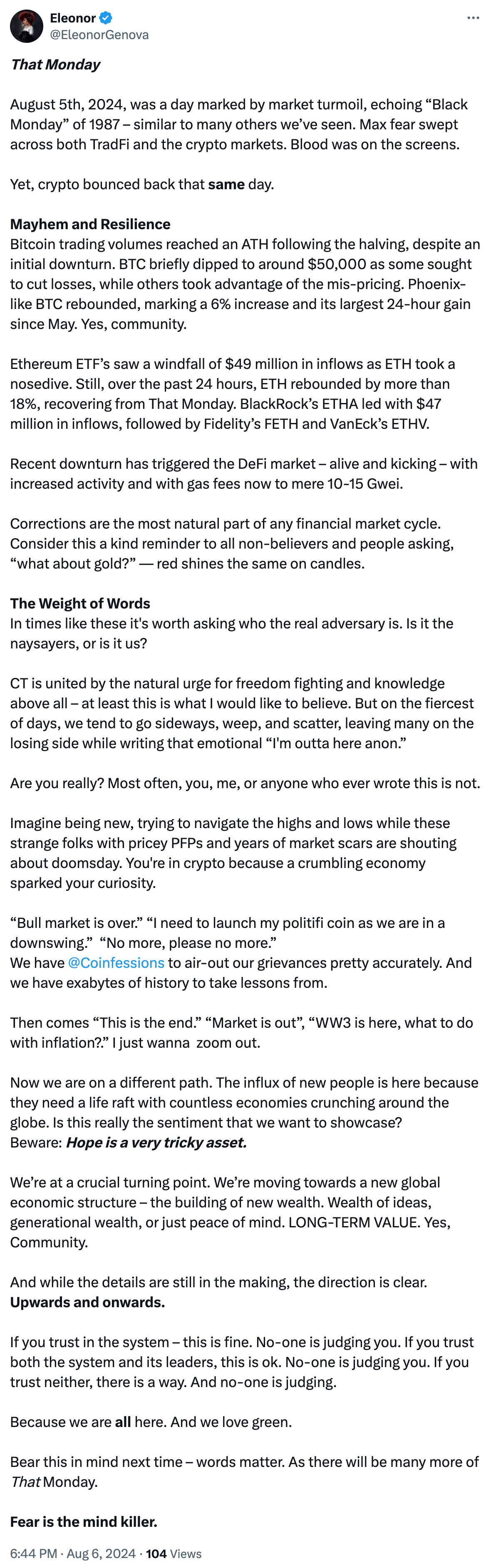 What the Community Is Discussing on Twitter