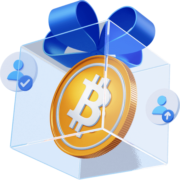 Invite Friends and Get Up to $185 in BTC