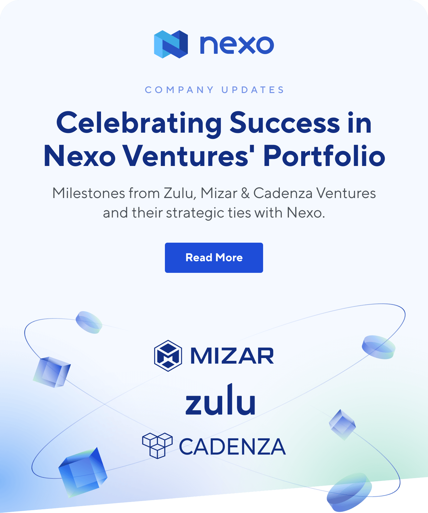 Celebrating Success & Innovation in Nexo Ventures' Portfolio