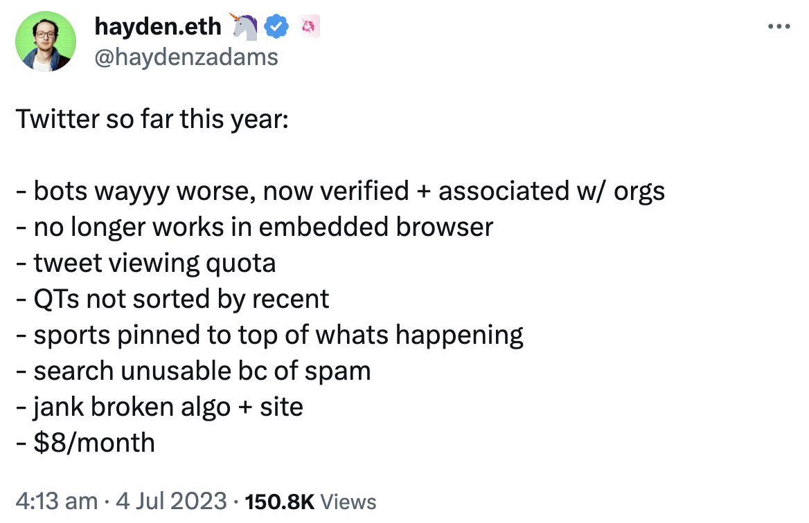 What the Community Is Discussing on Twitter